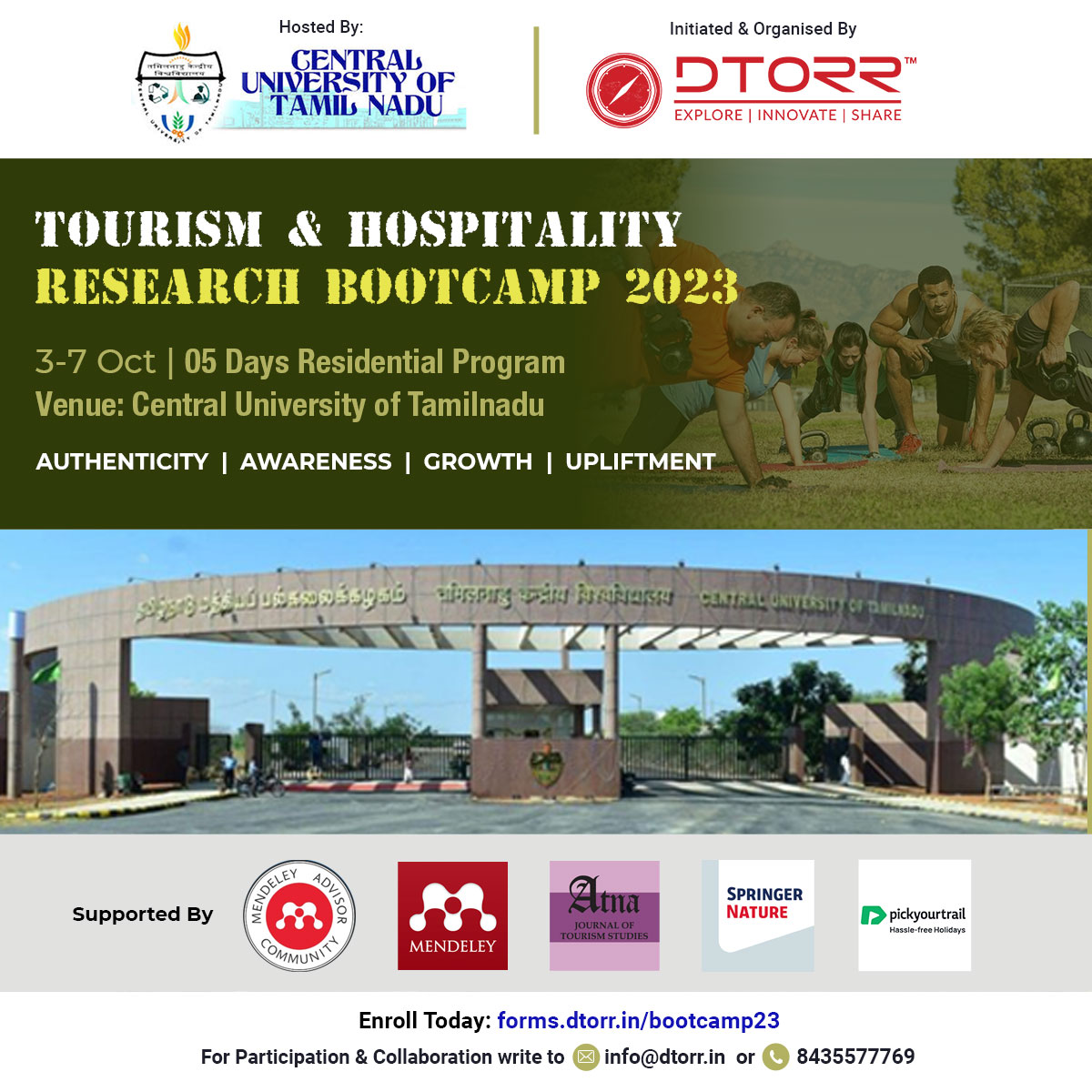 Tourism & Hospitality Research Bootcamp 2023